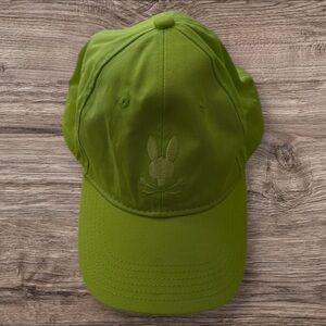 Psycho Bunny Neon Green Cap